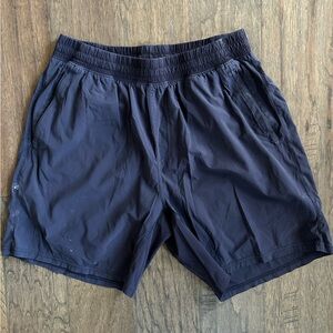 Men’s Unlined Athletic Shorts Navy Blue XL